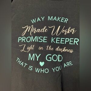 Gildan Black Crew Neck T-Shirt